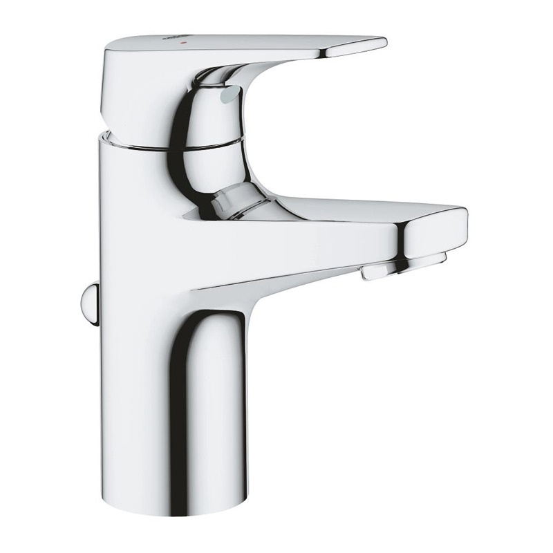 Смеситель для раковины Grohe StartFlow 23809000 однорычажный S-Size с донным клапаном