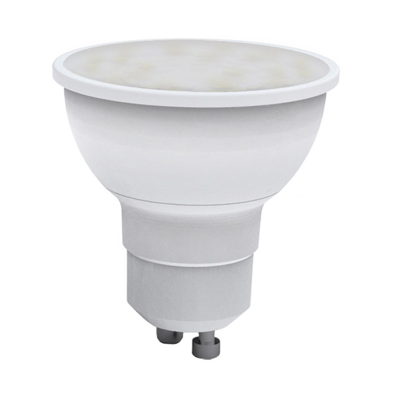 Лампа светодиодная LED GU10, 7Вт, 4000К, хол. белый свет
